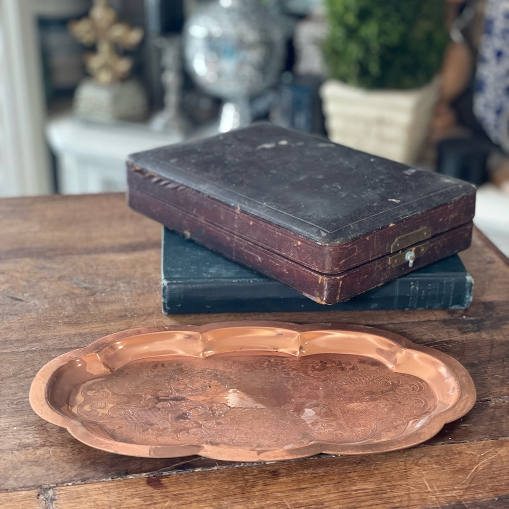 Coppercraft vintage copper tray